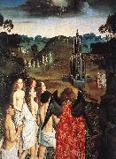 BOUTS, Dieric the Elder The Way to Paradise (detail) fgd oil